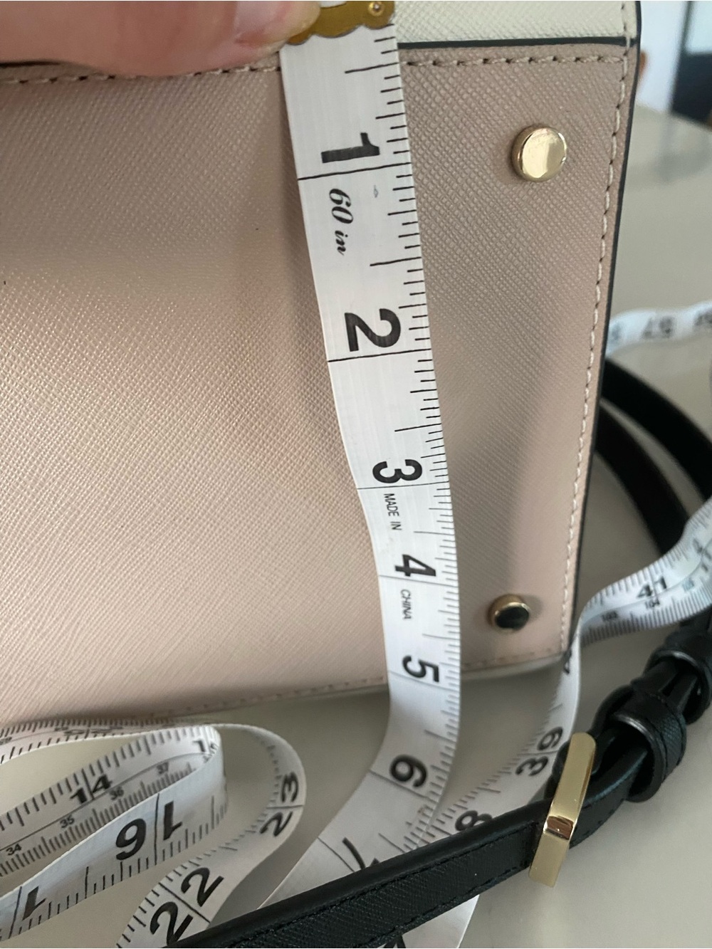 Kate Spade New York Black White Colorblock Medium Satchel Zip Detachable Strap - Picture 11 of 11